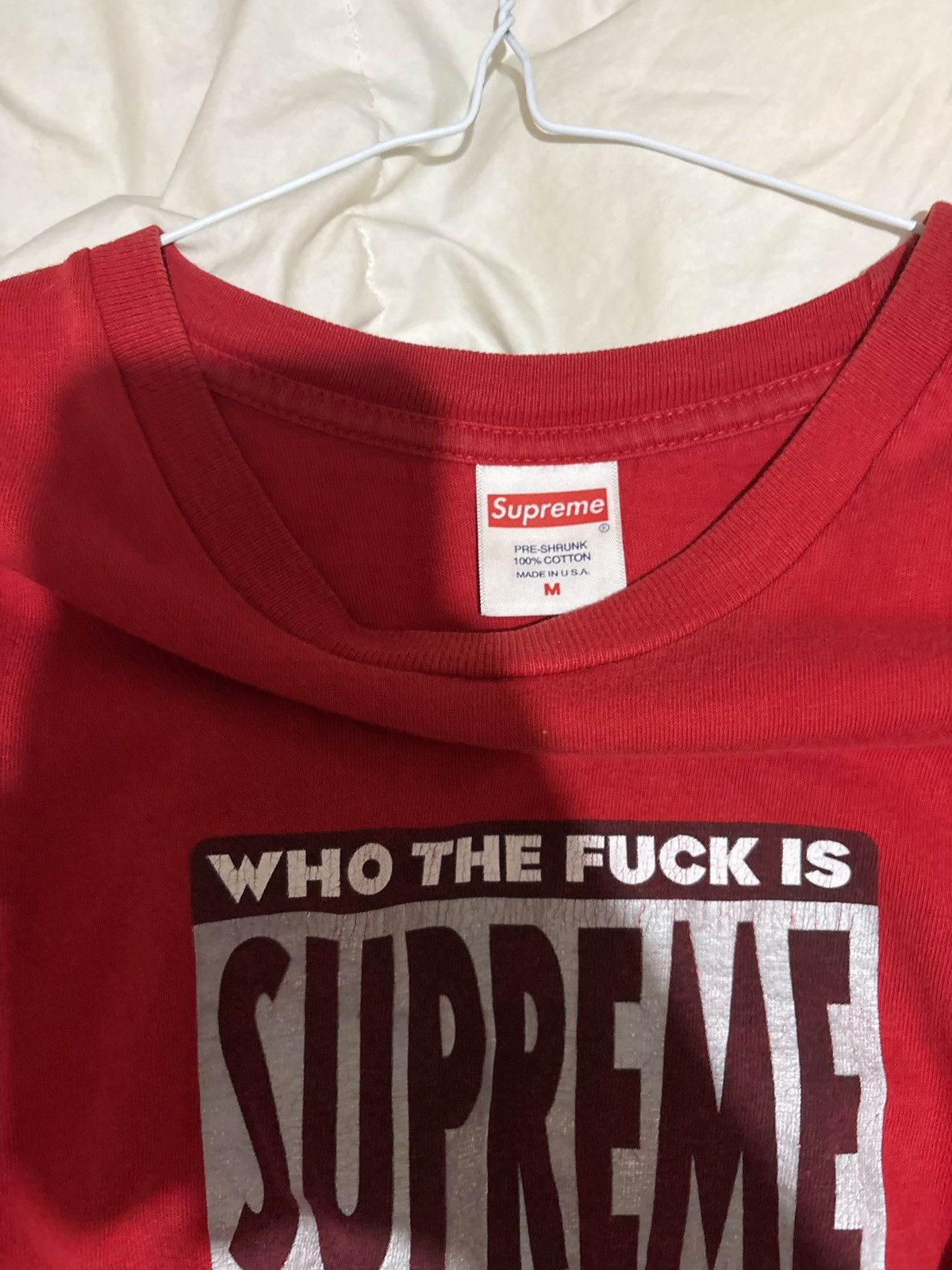 Supreme Supreme tee L Size US L / EU 52-54 / 3 - 3 Thumbnail