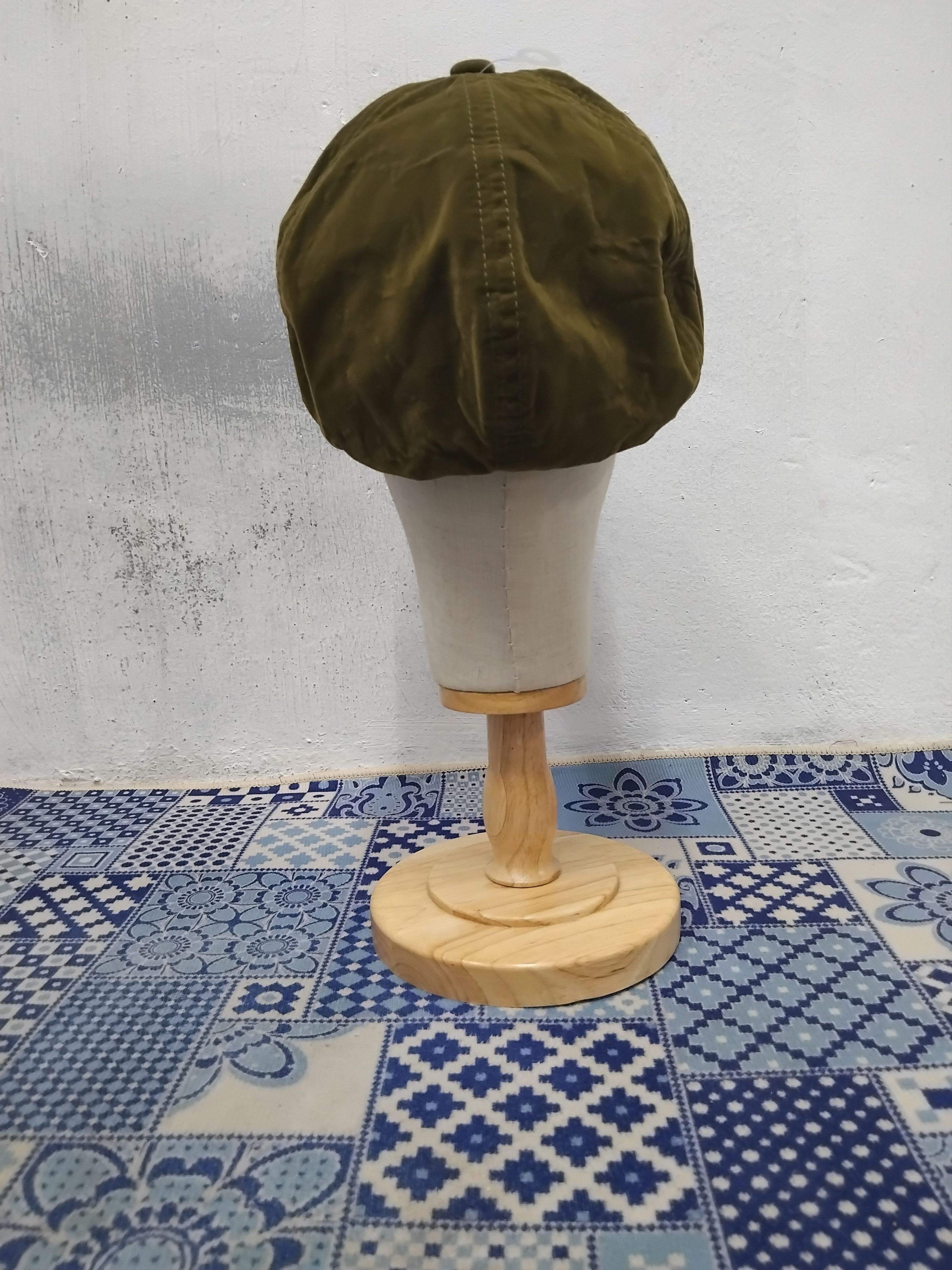 Japanese Brand Inspired velvet Japanese style cap Size ONE SIZE - 5 Thumbnail