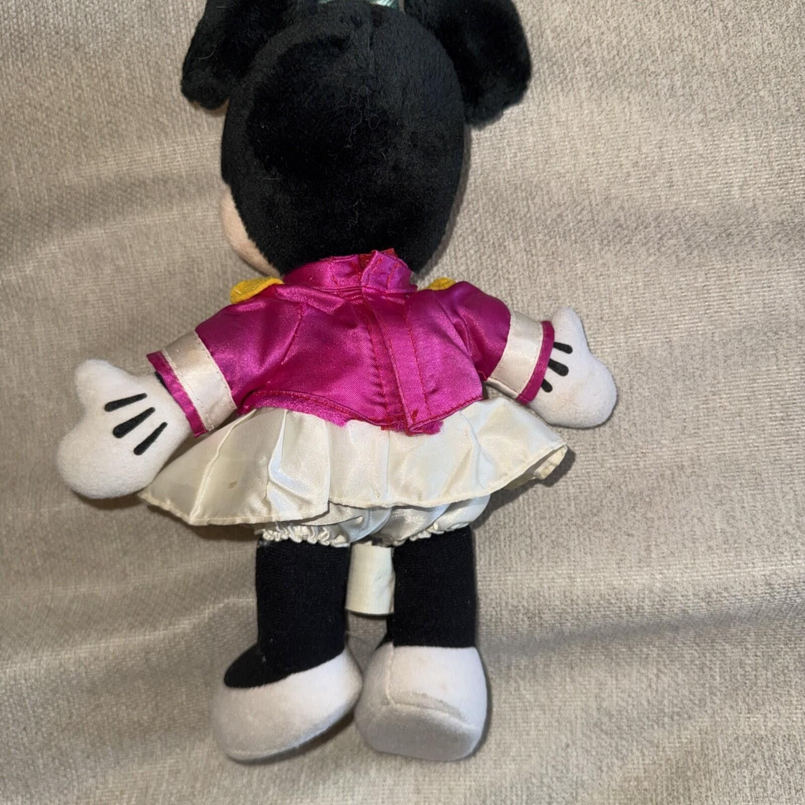 Disney Minnie Drum Major Marching Band Walt Disney World Plush Vtg Size ONE SIZE - 3 Thumbnail