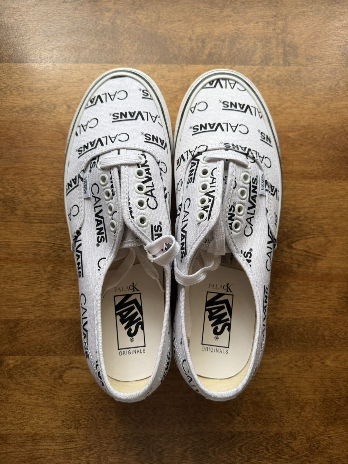 Calvin Klein × Palace Palace Calvin Klein Vans Authentic Calvans Size US 10.5 / EU 43-44 - 2 Thumbnail