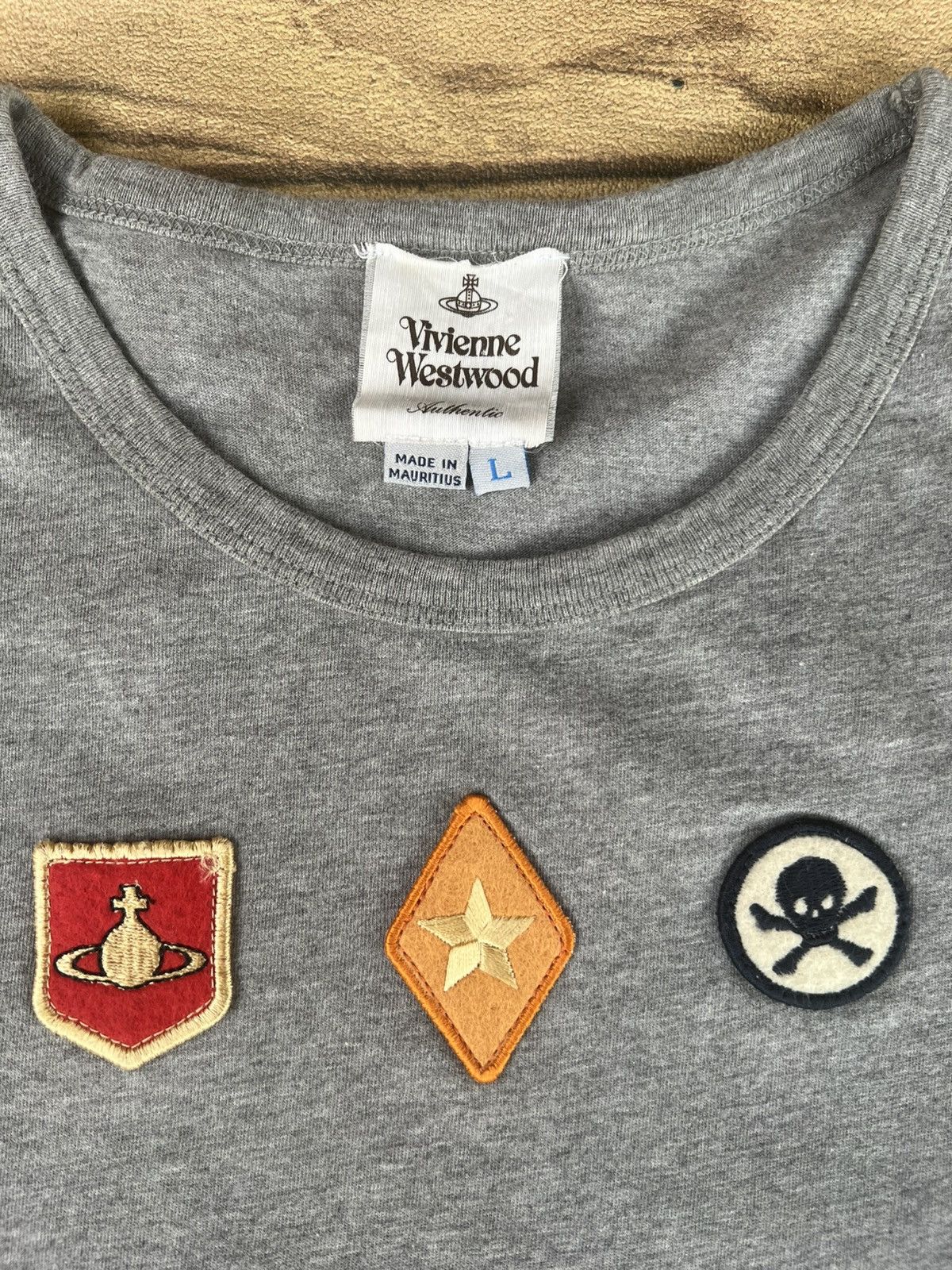 Vivienne Westwood Vivienne westwood with patch and logo on sleeve Size US L / EU 52-54 / 3 - 3 Thumbnail
