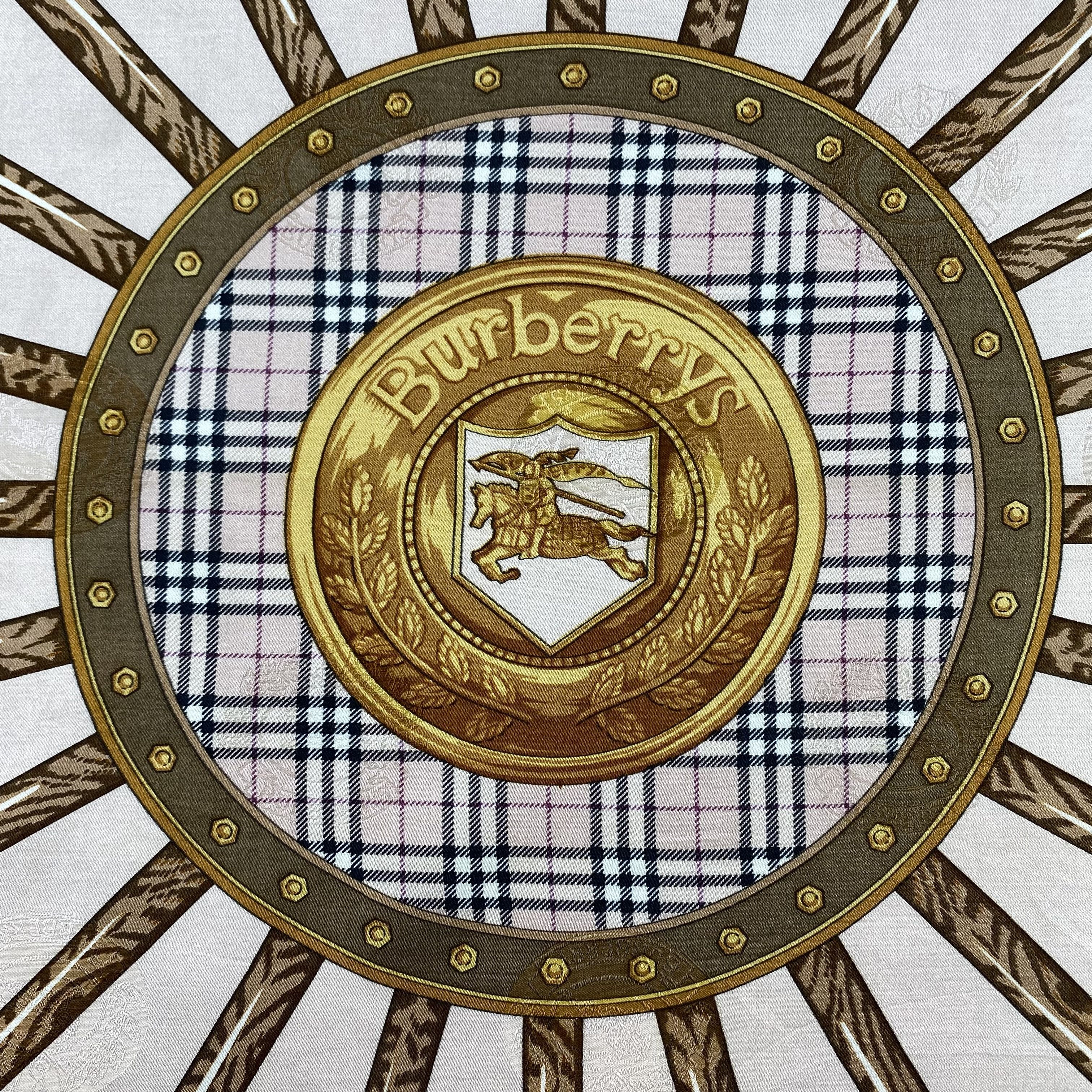 Burberry × Vintage Burberry Handkerchief / Neckerchief / Bandana-P921 Size ONE SIZE - 4 Thumbnail