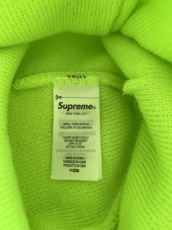 Supreme FW23 Supreme God Beanie fluorescent yellow Size ONE SIZE - 3 Thumbnail