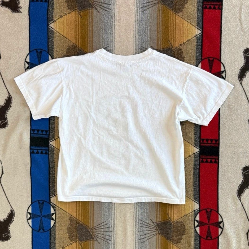 Guess VINTAGE Guess Club South Hampton T-Shirt OSFA Men L White 90s Beach 1993 USA Shirt Mens Size US L / EU 52-54 / 3 - 6 Thumbnail