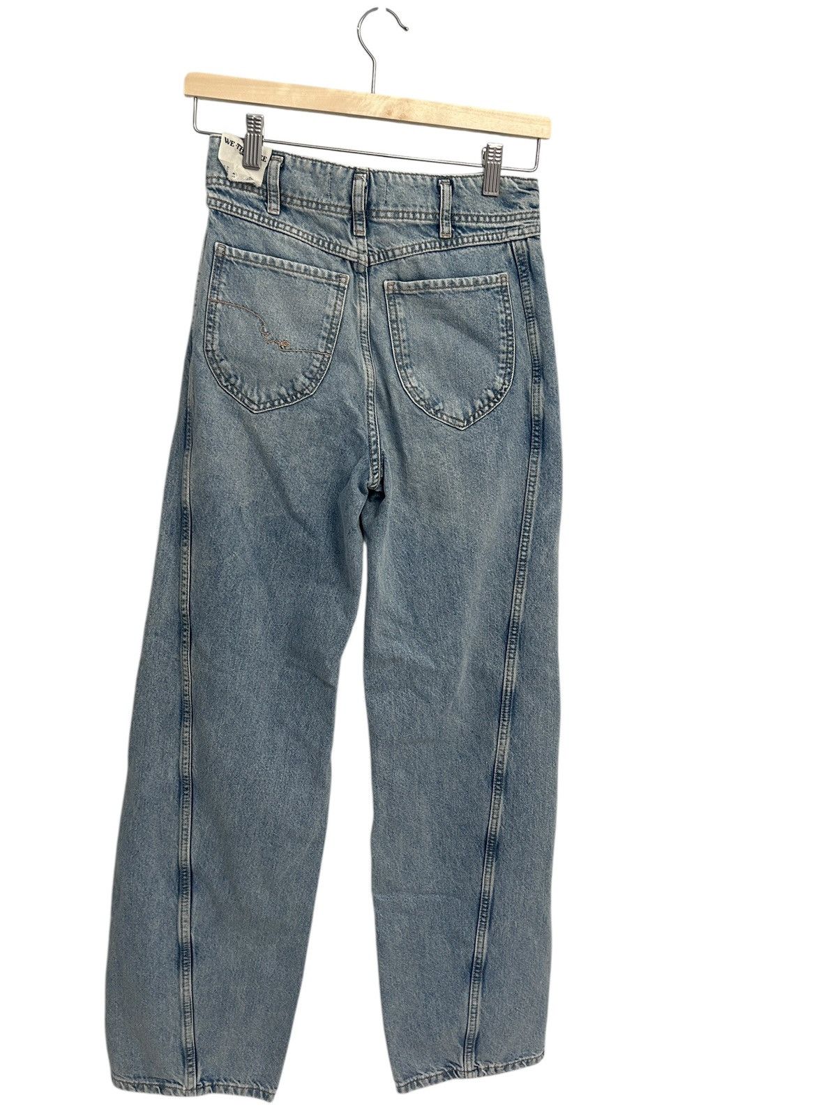 Free People Free People Aster high-rise straight-leg jeans size 26 Size 26" / US 2 / IT 38 - 2 Thumbnail