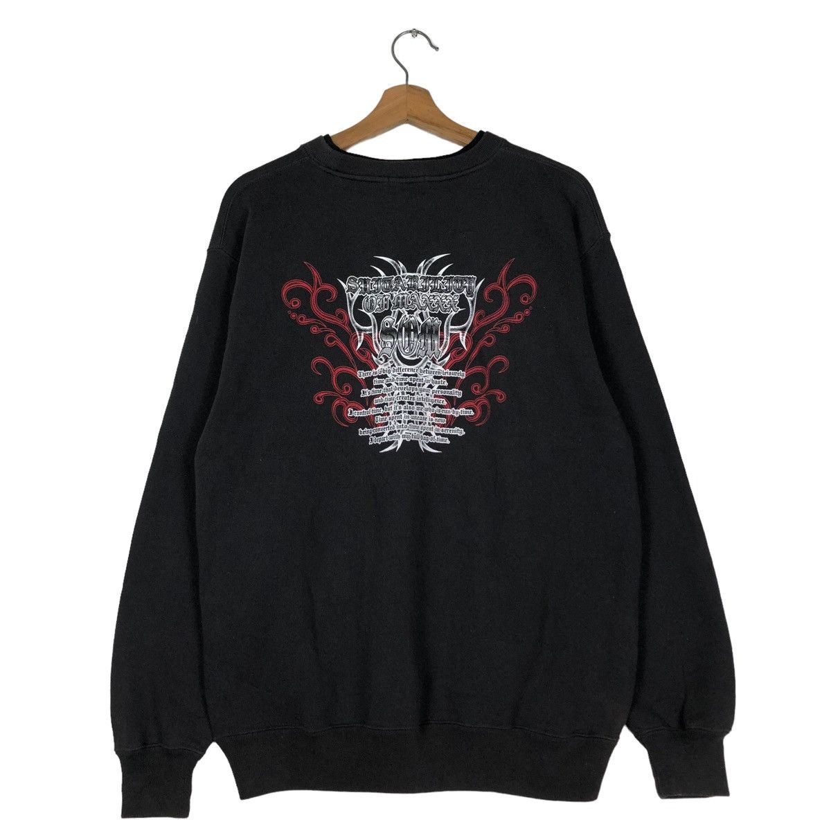Japanese Brand 🔥VINTAGE SWEATSHIRT BEAUMONT CARR INSPIRE CHROME HEARTS Size US L / EU 52-54 / 3 - 8 Thumbnail