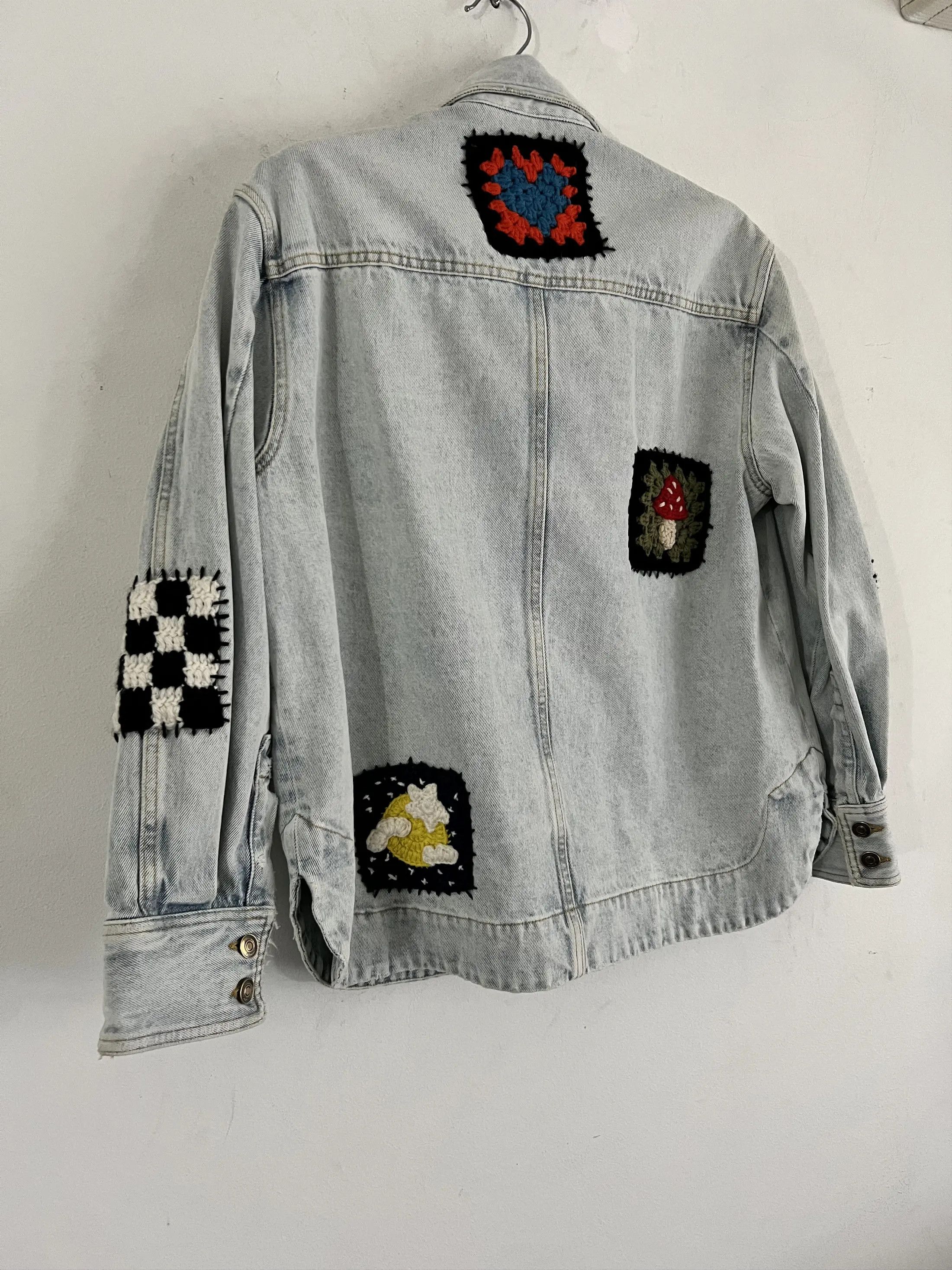 Alanui Alanui Northern Vibes Denim Jacket Size US S / EU 44-46 / 1 - 13 Thumbnail