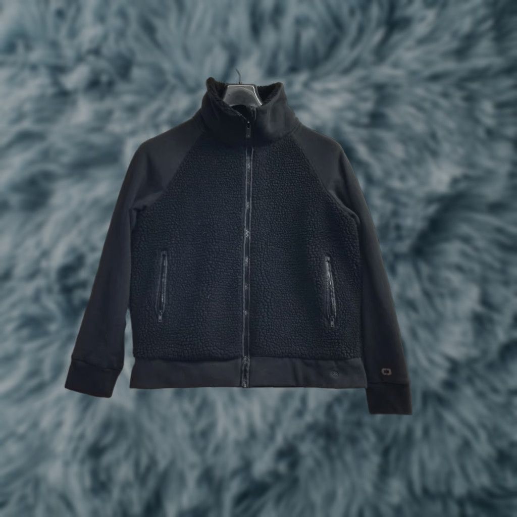 Vintage OGIO Womens Jacket Full Zip Sherpa Black Medium Sports Outdoor Women Size M / US 6-8 / IT 42-44 - 1 Thumbnail