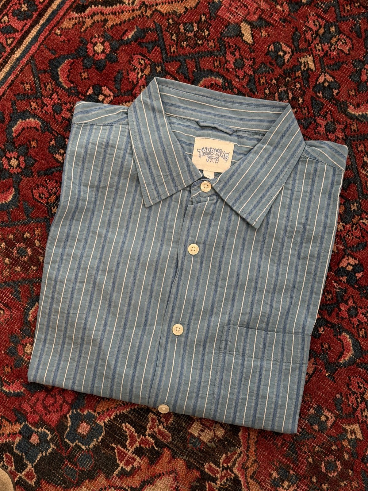 Throwing Fits Throwing Fits Blue Chip Margin Shirt - NEW Size US XL / EU 56 / 4 - 6 Thumbnail