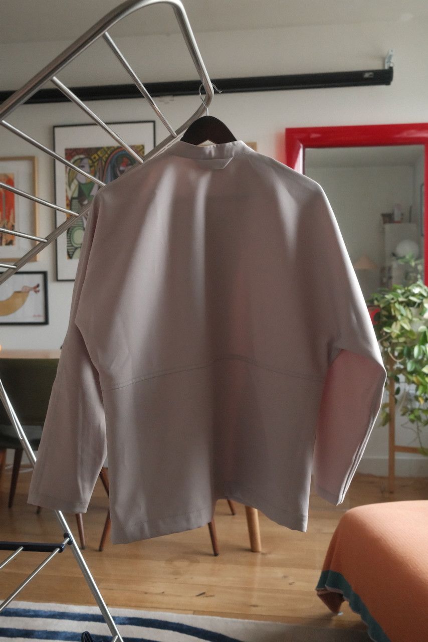 Muji Minimalist Zip-Up Windbreaker Jacket Size US S / EU 44-46 / 1 - 3 Thumbnail