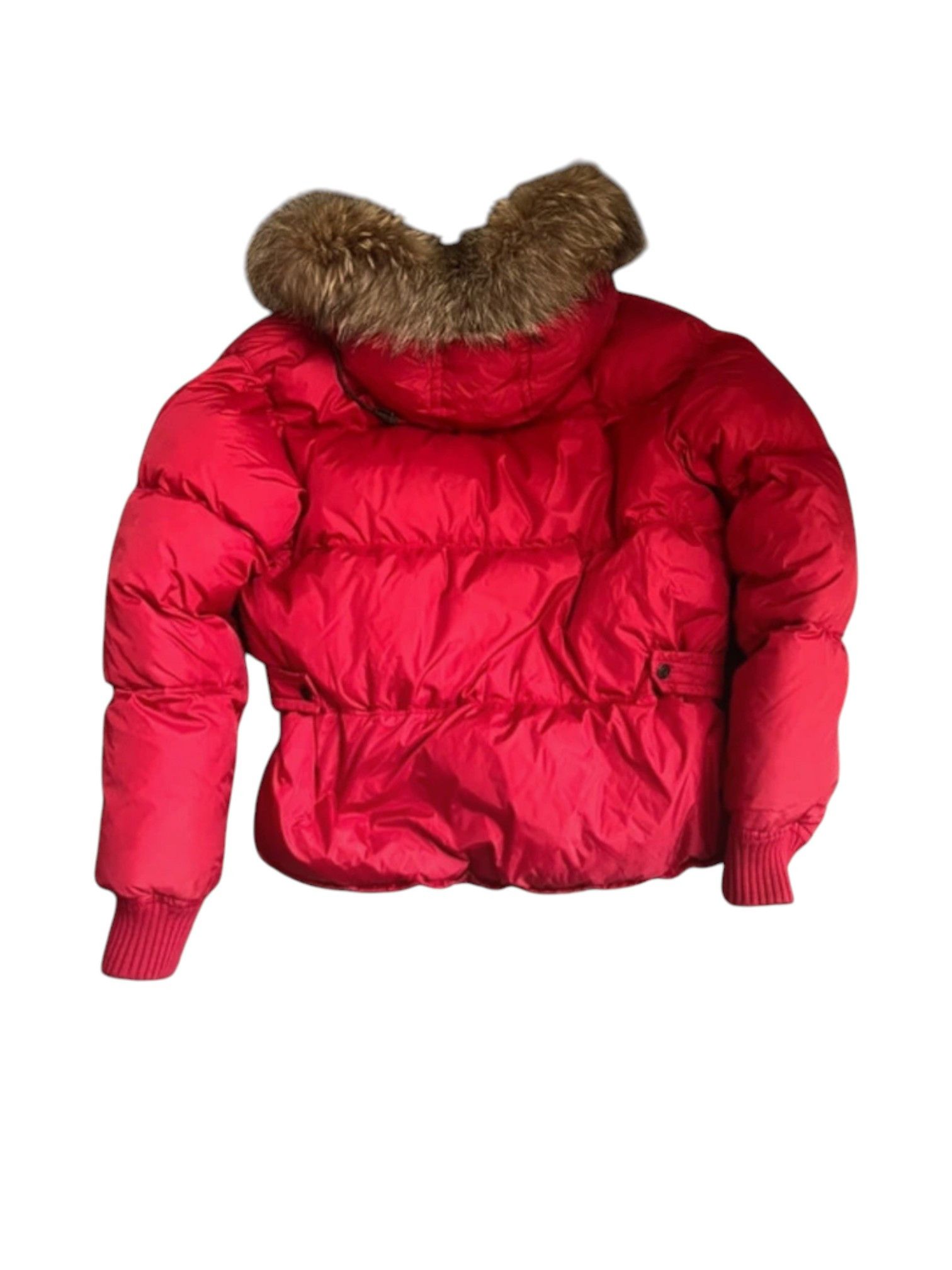 Dsquared2 Dsquared2 Fur Hood Down Jacket – Red – Size 46 Size US S / EU 44-46 / 1 - 4 Thumbnail