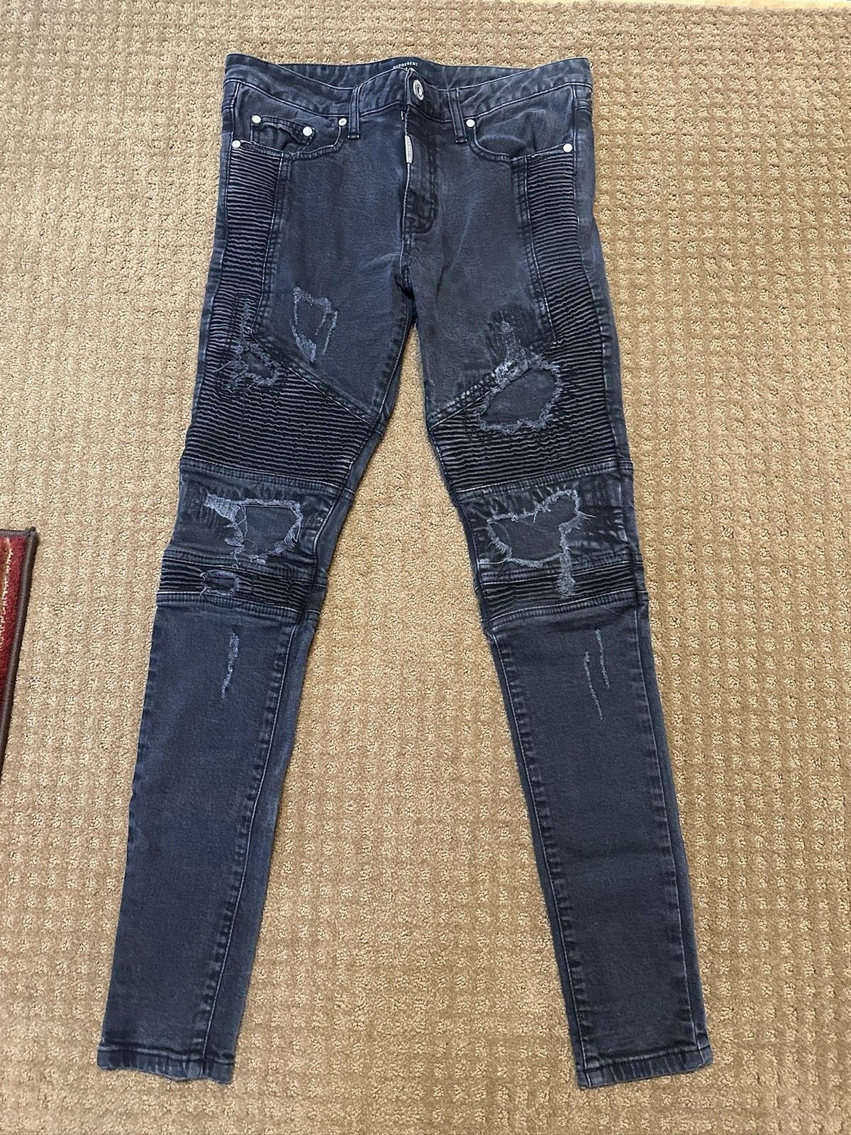 Represent Clo. Represent Biker Jeans Size US 32 / EU 48 - 1 Thumbnail