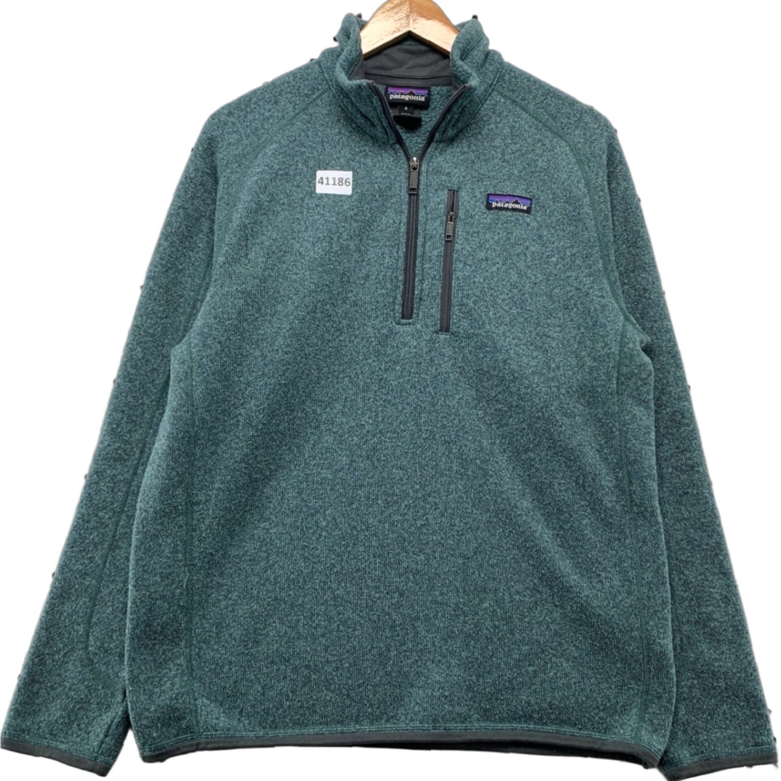 Patagonia Patagonia Pullover Mens Medium Green Fleece 1/4 Zip Better Sweater Size US M / EU 48-50 / 2 - 1 Thumbnail