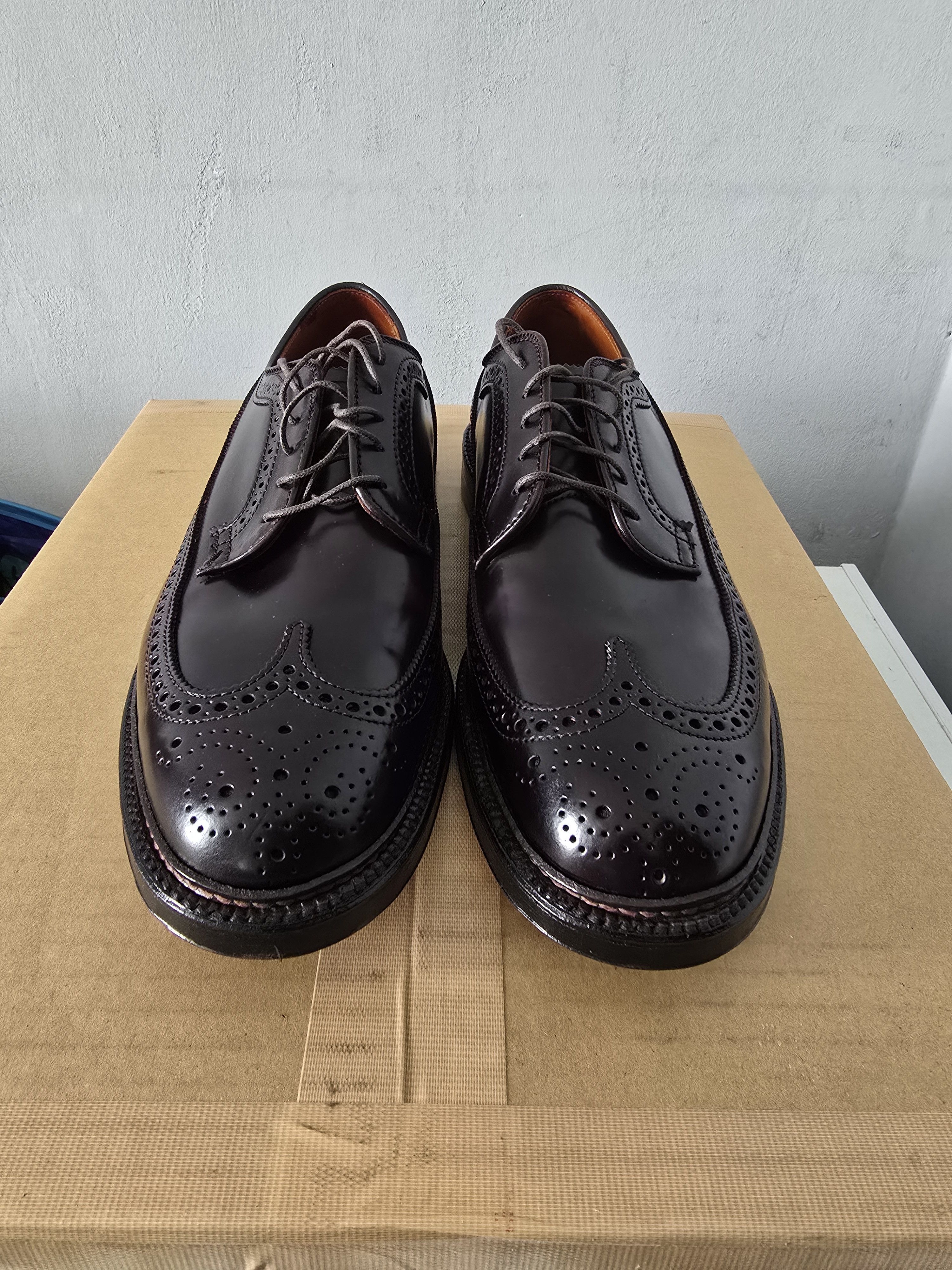 Alden 975 Long Wing Blucher(Color 8 Shell Cordovan) Size US 10.5 / EU 43-44 - 3 Thumbnail