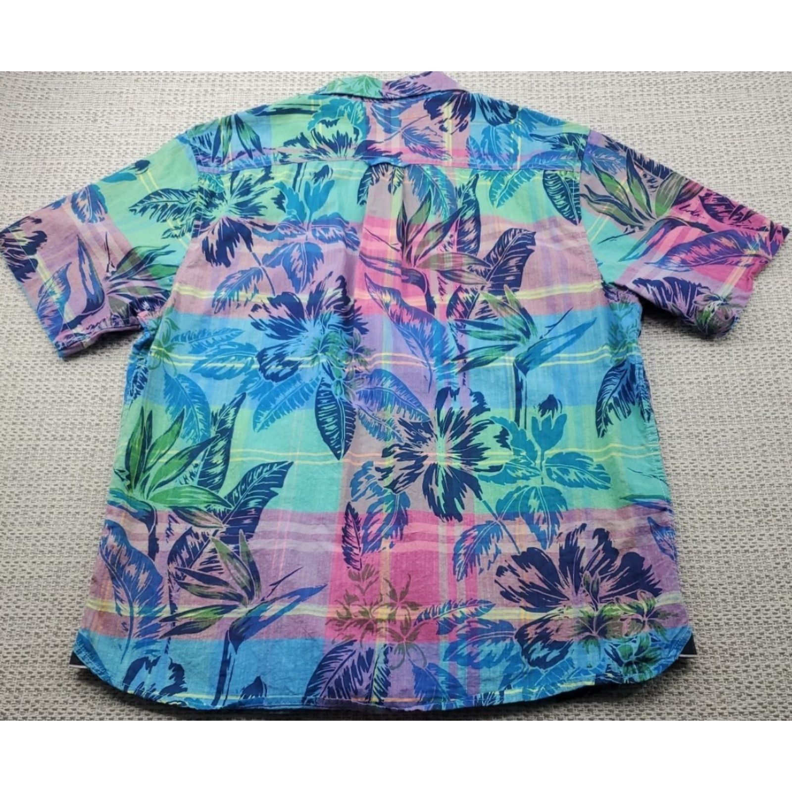 Tommy Bahama Tommy Bahama Shirt Large Floral Hawaiian Camp Short Sleeve Aloha Size US L / EU 52-54 / 3 - 6 Thumbnail