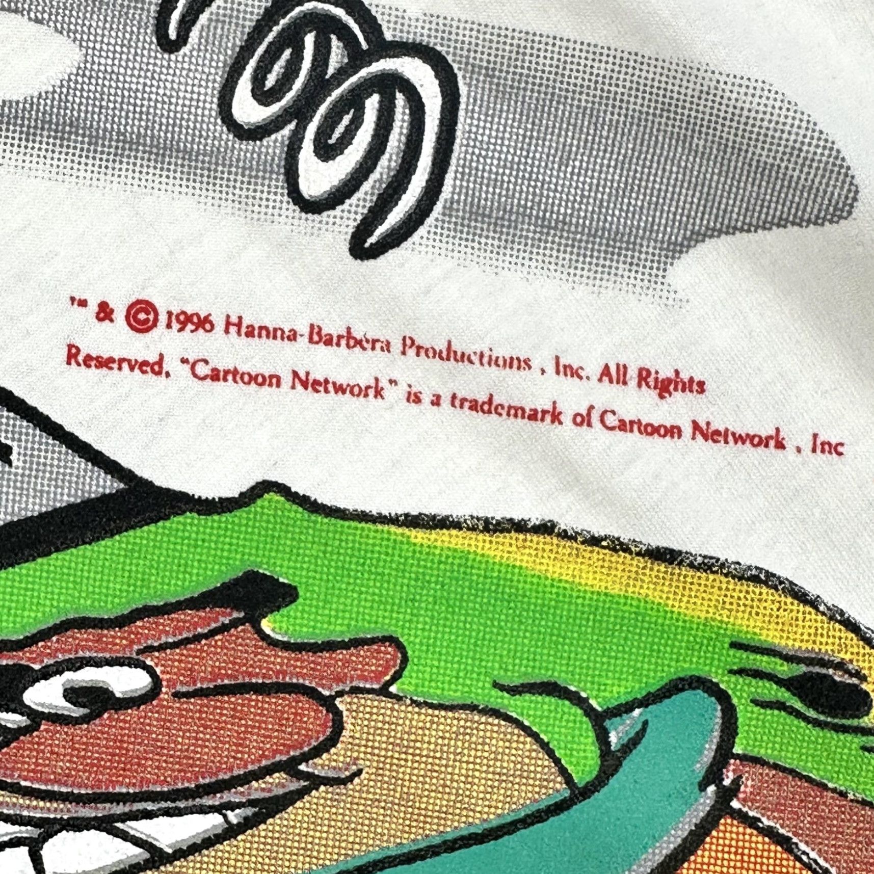TEE JAYS VINTAGE Flintstones Wacky Races Shirt Mens XL White Cartoon Network Racing 90s Size US XL / EU 56 / 4 - 7 Thumbnail