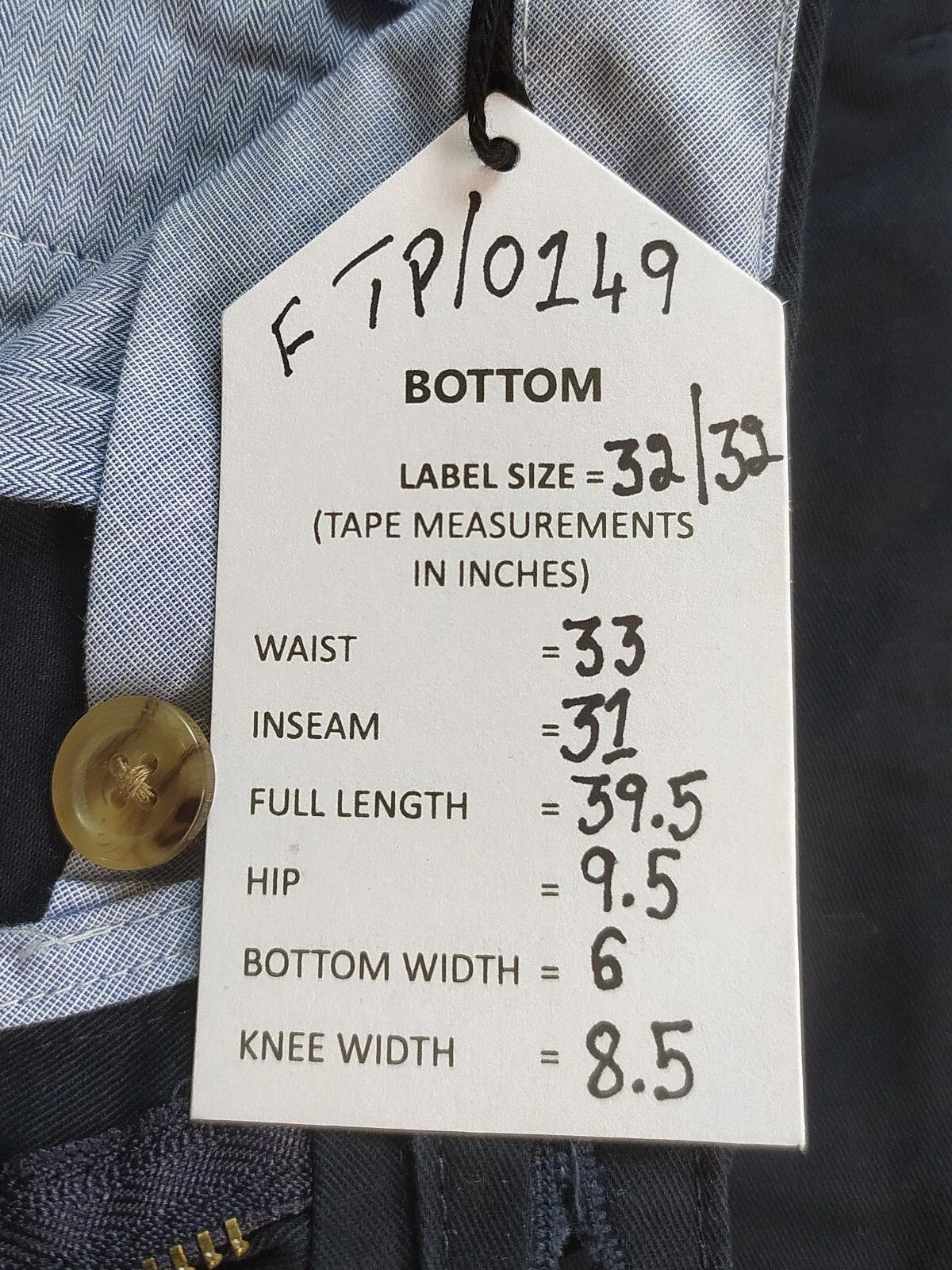 Polo Ralph Lauren Polo Ralph Lauren Stretch Slim Fit Chino Trouser FTP 0149 Size US 32 / EU 48 - 6 Thumbnail