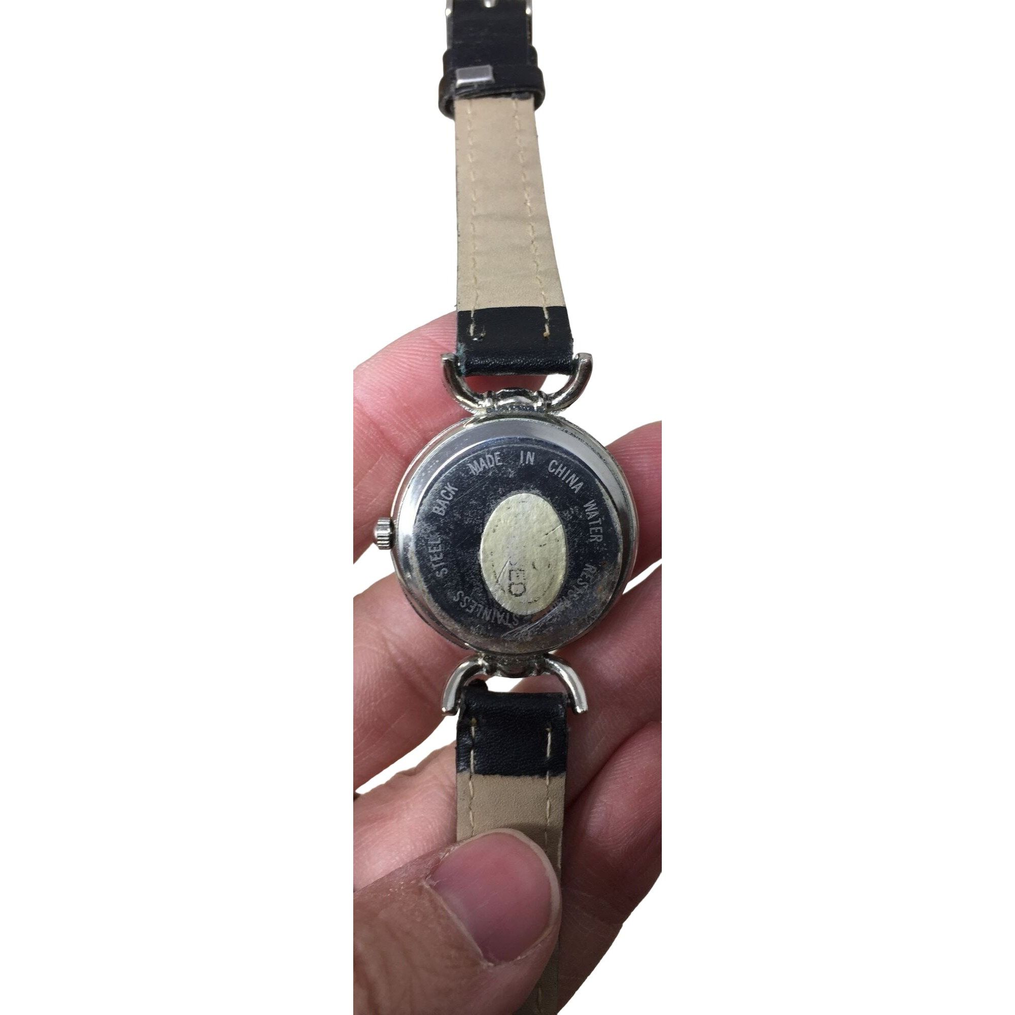 Other Women's Quartz Stainless Steel Wristwatch With Black Band Size ONE SIZE - 4 Thumbnail