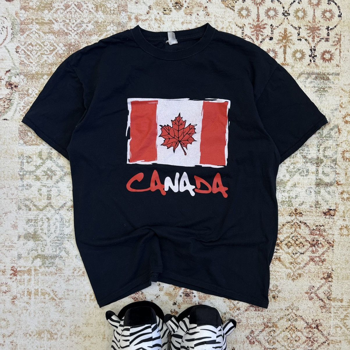 Vintage Vintage Adult “Canada” T-shirts Big Logo Style USA 00s Size US M / EU 48-50 / 2 - 1 Thumbnail