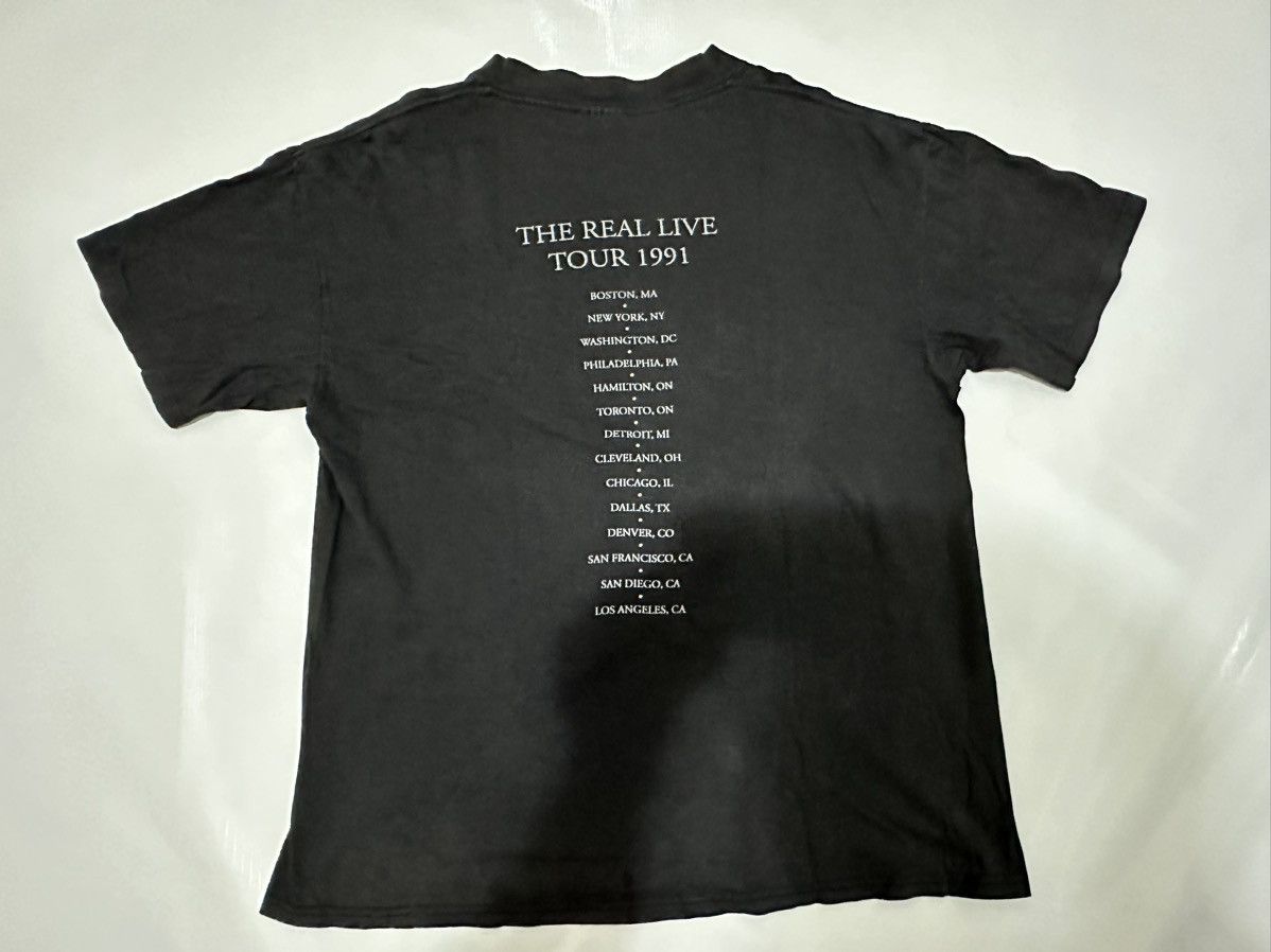 Brockum Vintage 1990’s Simple Minds The Real Life Tour 1991 T-Shirt Size US XL / EU 56 / 4 - 4 Thumbnail
