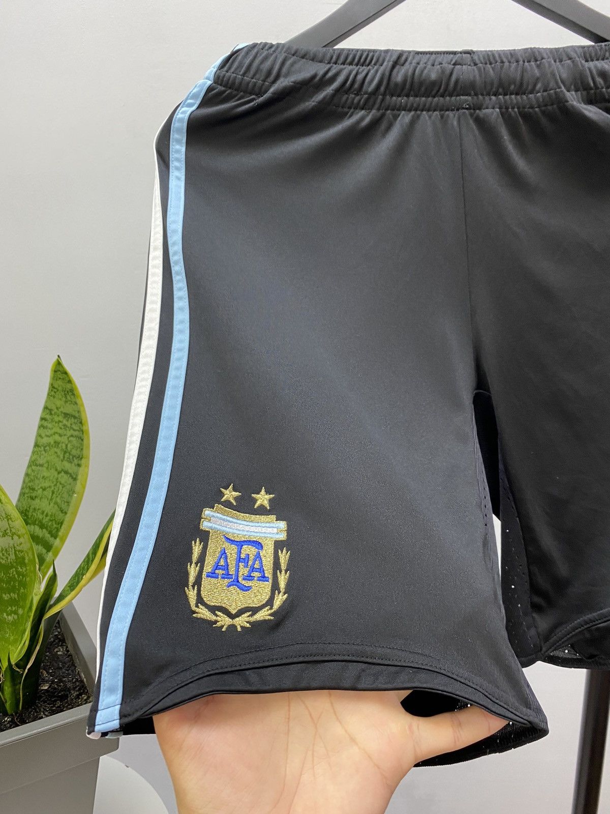 Adidas × Other × Vintage Adidas Soccer Shorts Argentina Home Kit Size US 30 / EU 46 - 5 Thumbnail