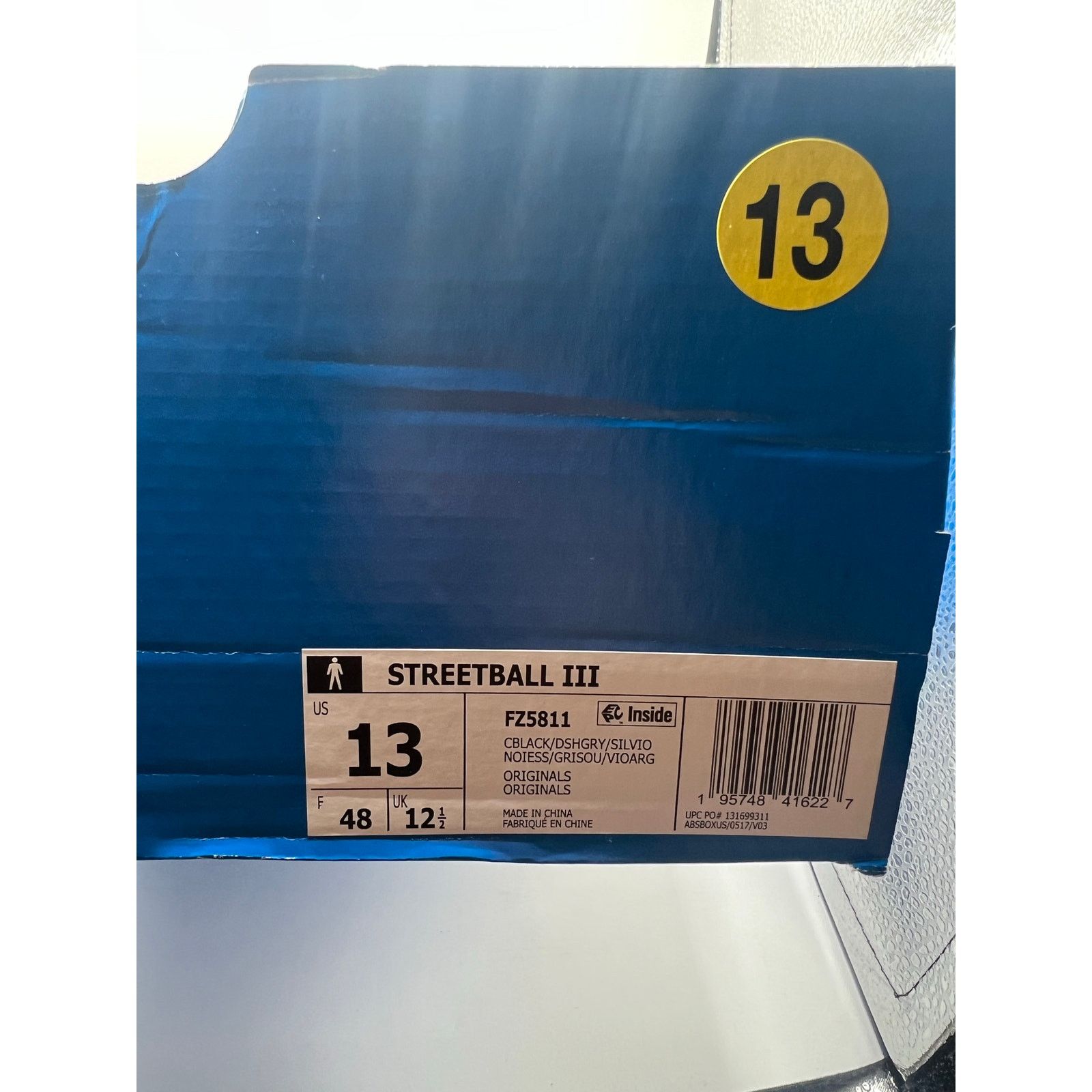 Adidas Adidas Streetball 3 “Black Silver Violet” size 13 men’s Size US 13 / EU 46 - 9 Thumbnail