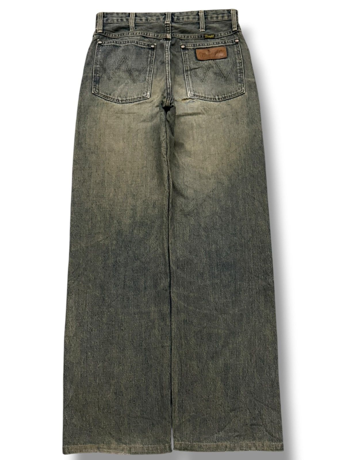 Wrangler Vintage 90s Wrangler Japan Selvedge Denim Jeans | W29 Size US 29 - 3 Thumbnail