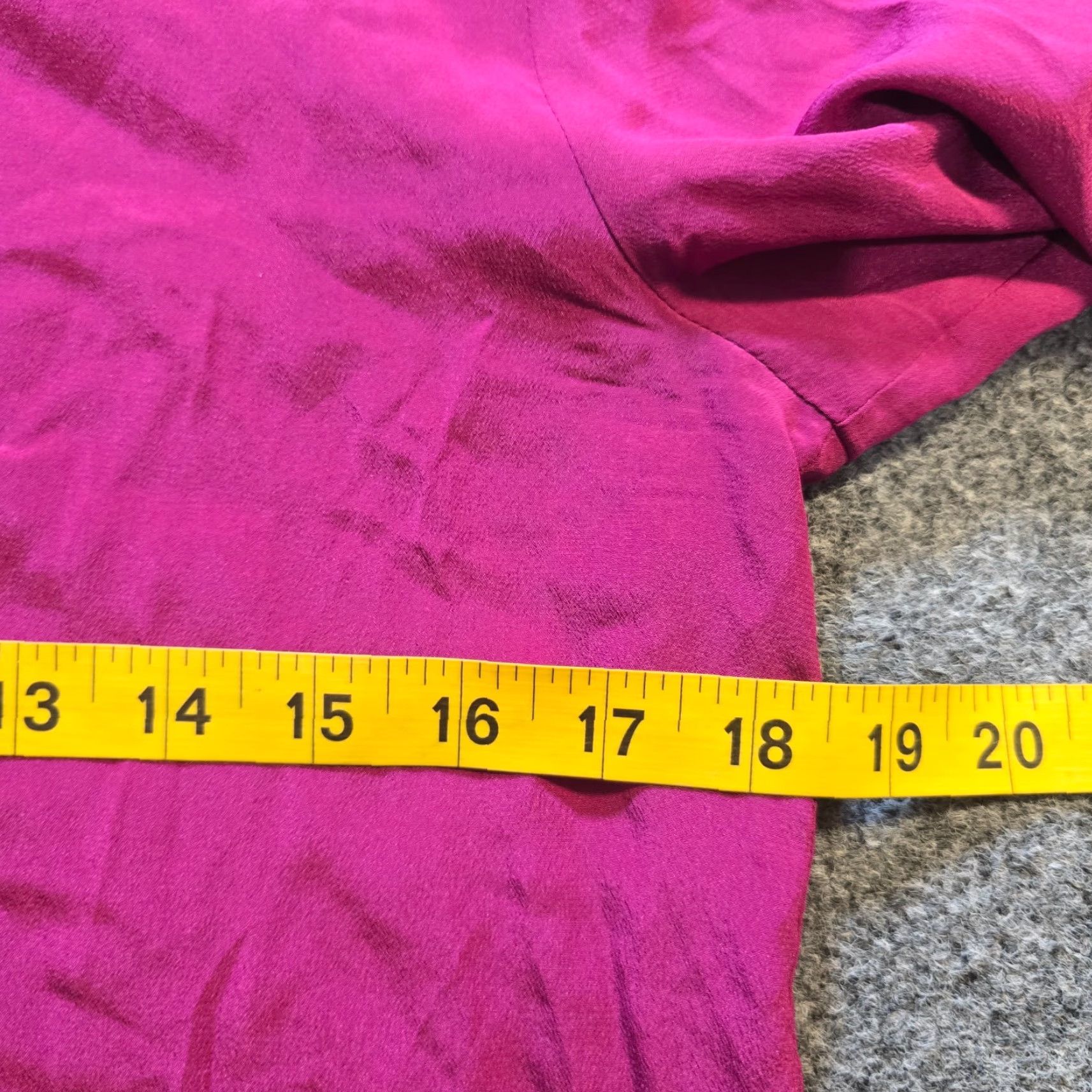 J.Crew J.CREW Blouse Shirt Womens Size 0 Pink Silk Blend Ruffle Neck Long Sleeve Cap Size XS / US 0-2 / IT 36-38 - 5 Thumbnail