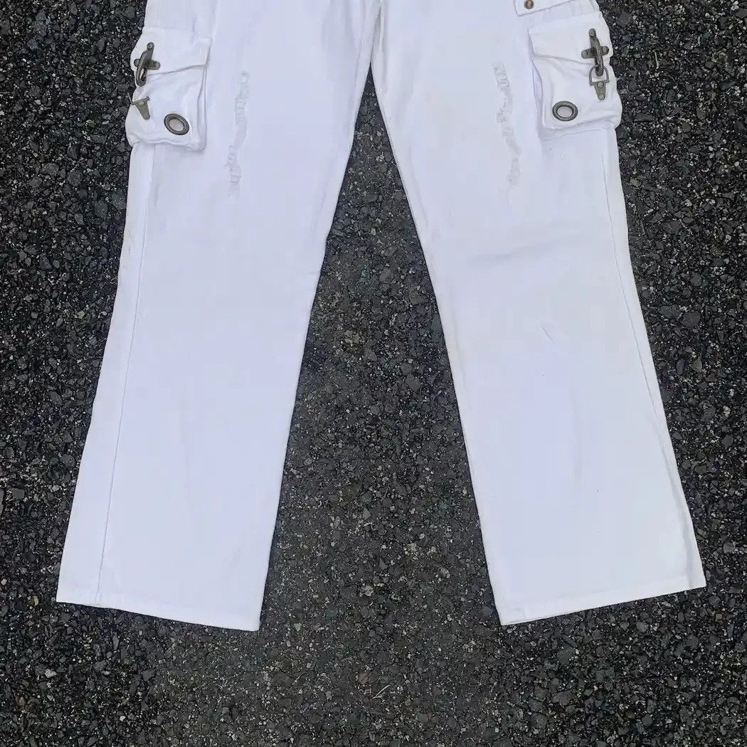 In The Attic IN THE ATTIC Homme Utility Seditionaries Bondage Cargo Pants Size US 30 / EU 46 - 3 Thumbnail