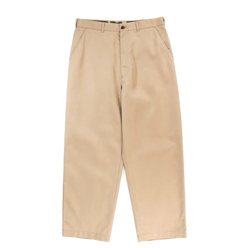 Comme des Garcons Homme [S] Wide Chino Pants in Beige (AD2020) Size US 30 / EU 46 - 9 Thumbnail