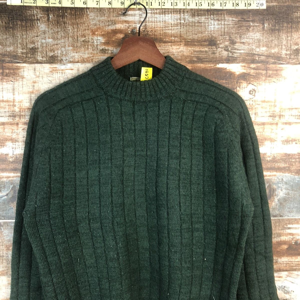 Uniqlo DLL Uniqlo japan vintage Green Knitwear #C590 Size M / US 6-8 / IT 42-44 - 5 Thumbnail