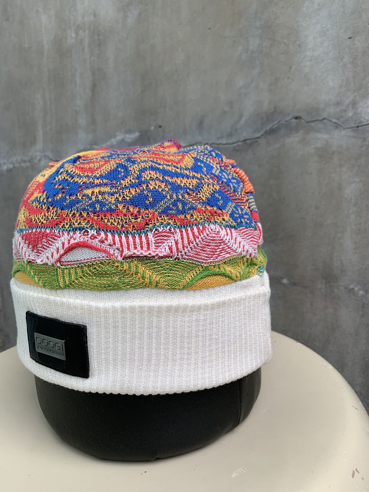 Coogi Pastel Knitted Classic Skully Beanie Size ONE SIZE - 3 Thumbnail