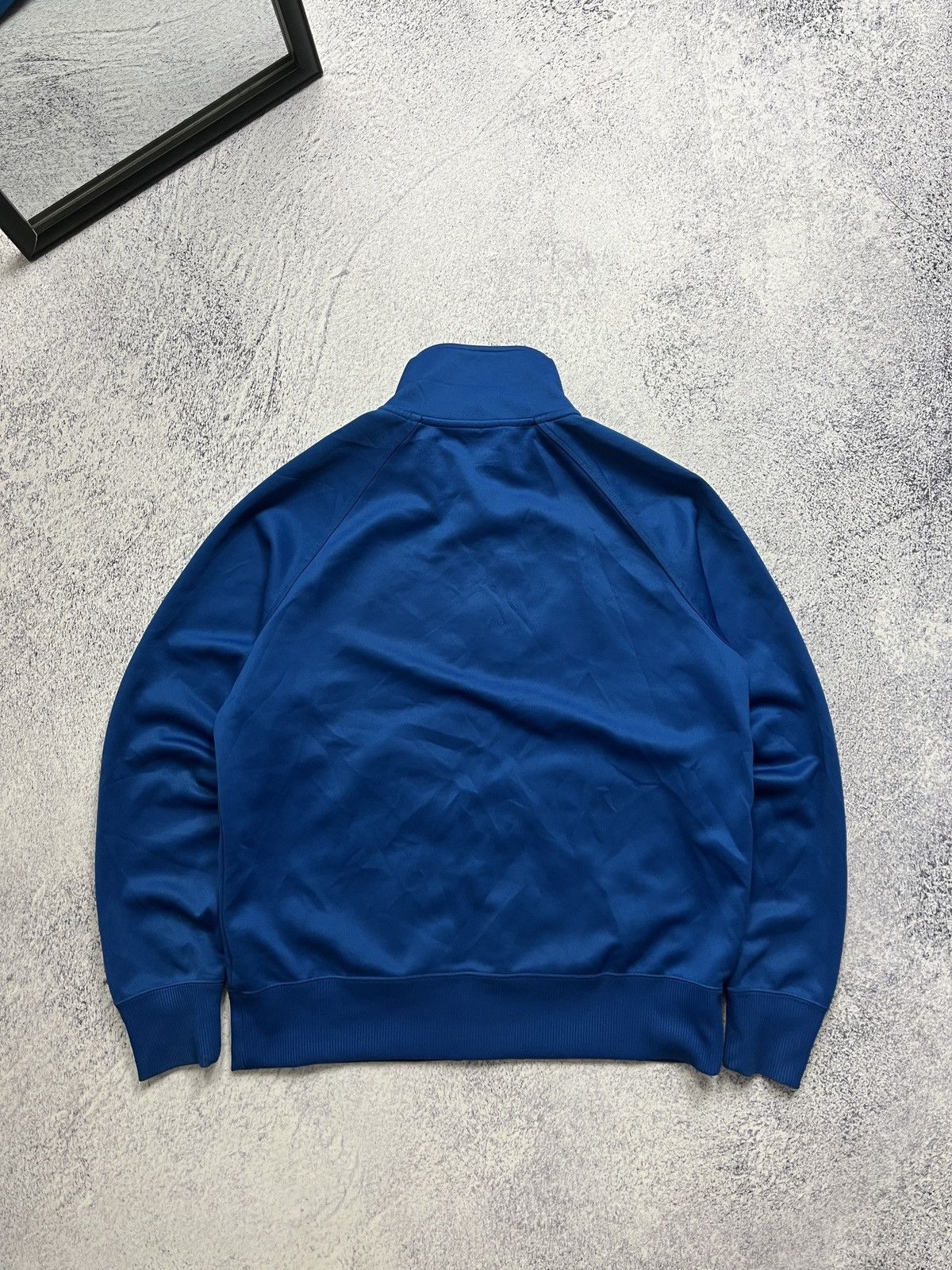 Nike × Vintage 00s Nike Vintage Mini Logo Swoosh Zip Track Jacket Size M Size US M / EU 48-50 / 2 - 6 Thumbnail