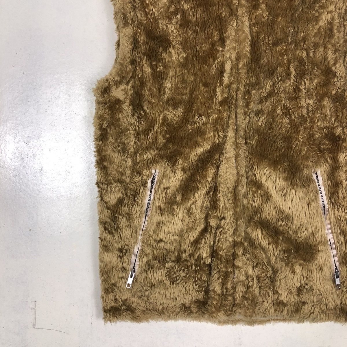 Japanese Brand 📌MINK FUR TANK TOP VEST BIKER JACKET JOURNAL STANDARD Size US M / EU 48-50 / 2 - 6 Thumbnail