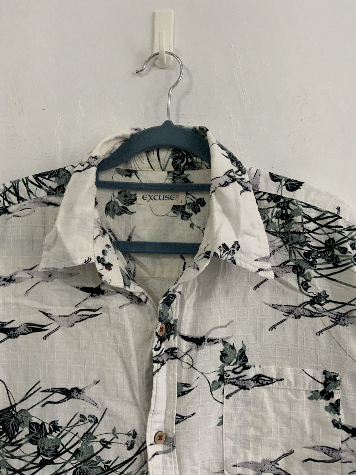If Six Was Nine Aloha Hawaiian Floral Collar Camp Shirt Size US L / EU 52-54 / 3 - 5 Thumbnail