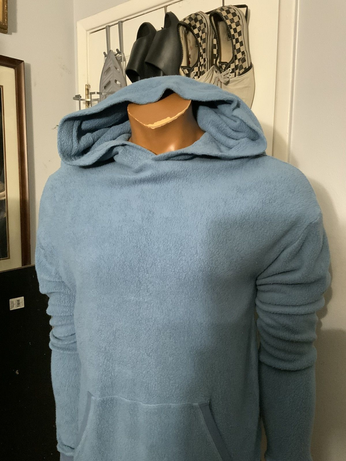 Designer $150 Mitchell Evan Pile Sherpa Fleece Long Pullover Hoodie Size US S / EU 44-46 / 1 - 9 Thumbnail