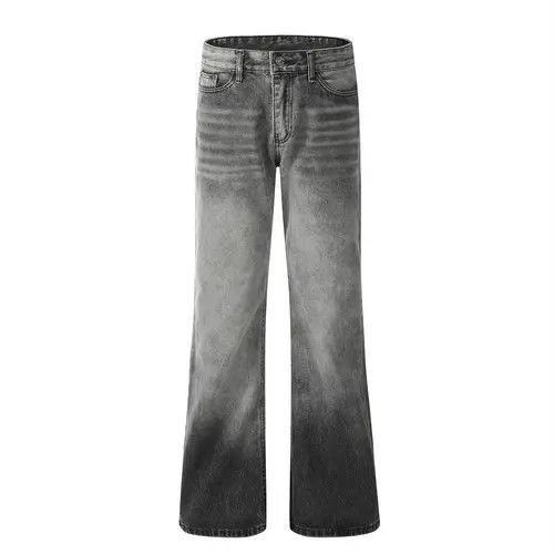 Japanese Brand Men's trendy distressed washed gradient jeans Size US 32 / EU 48 - 1 Thumbnail