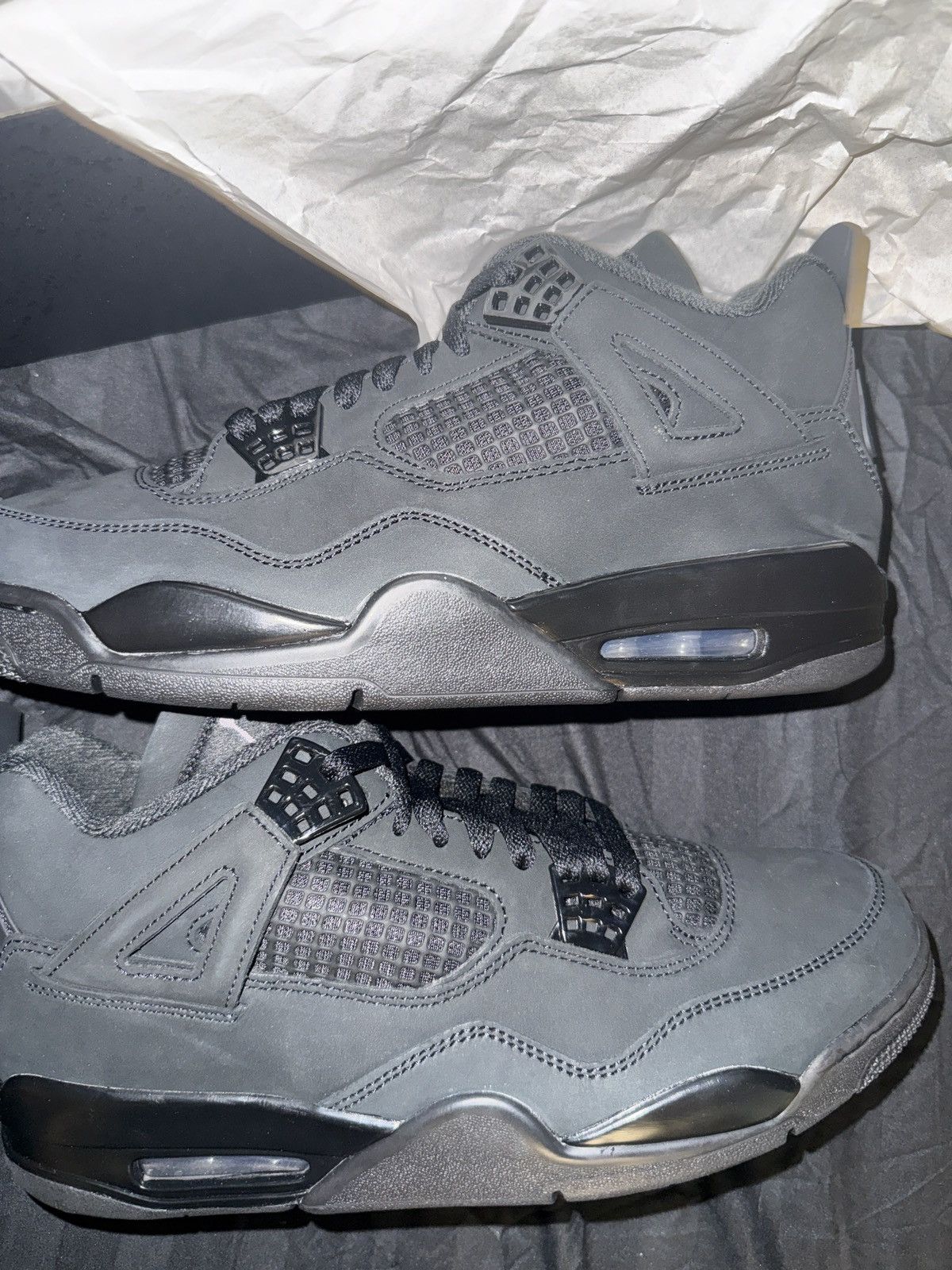 Nike Black cat 4s Size US 10.5 / EU 43-44 - 1 Thumbnail