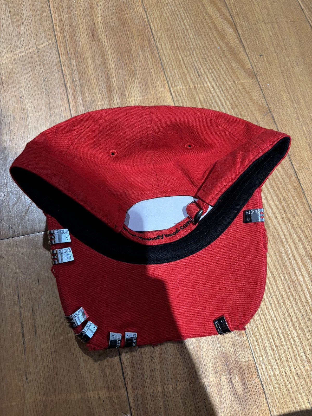 Alice Hollywood Alice Hollywood hardcore hat red Size ONE SIZE - 2 Thumbnail