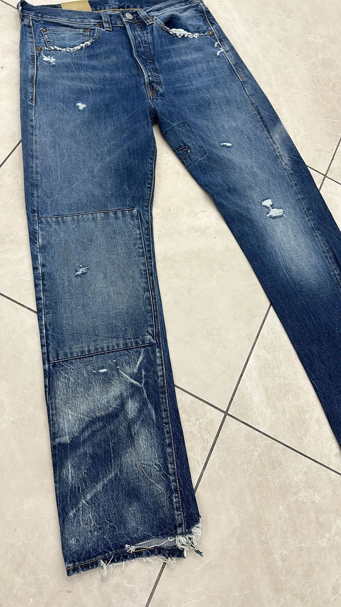 Levi's Vintage Clothing LVC Levi's Vintage Clothing 1947 501XX BigE Selvedge Jeans Size US 32 / EU 48 - 5 Thumbnail