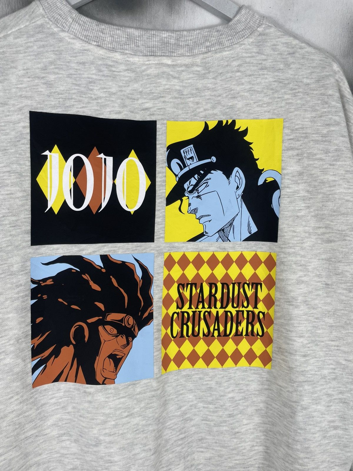 Anime Vintage Jojo Bizarre Stardust Crusaders Sweatshirt Size US M / EU 48-50 / 2 - 2 Thumbnail