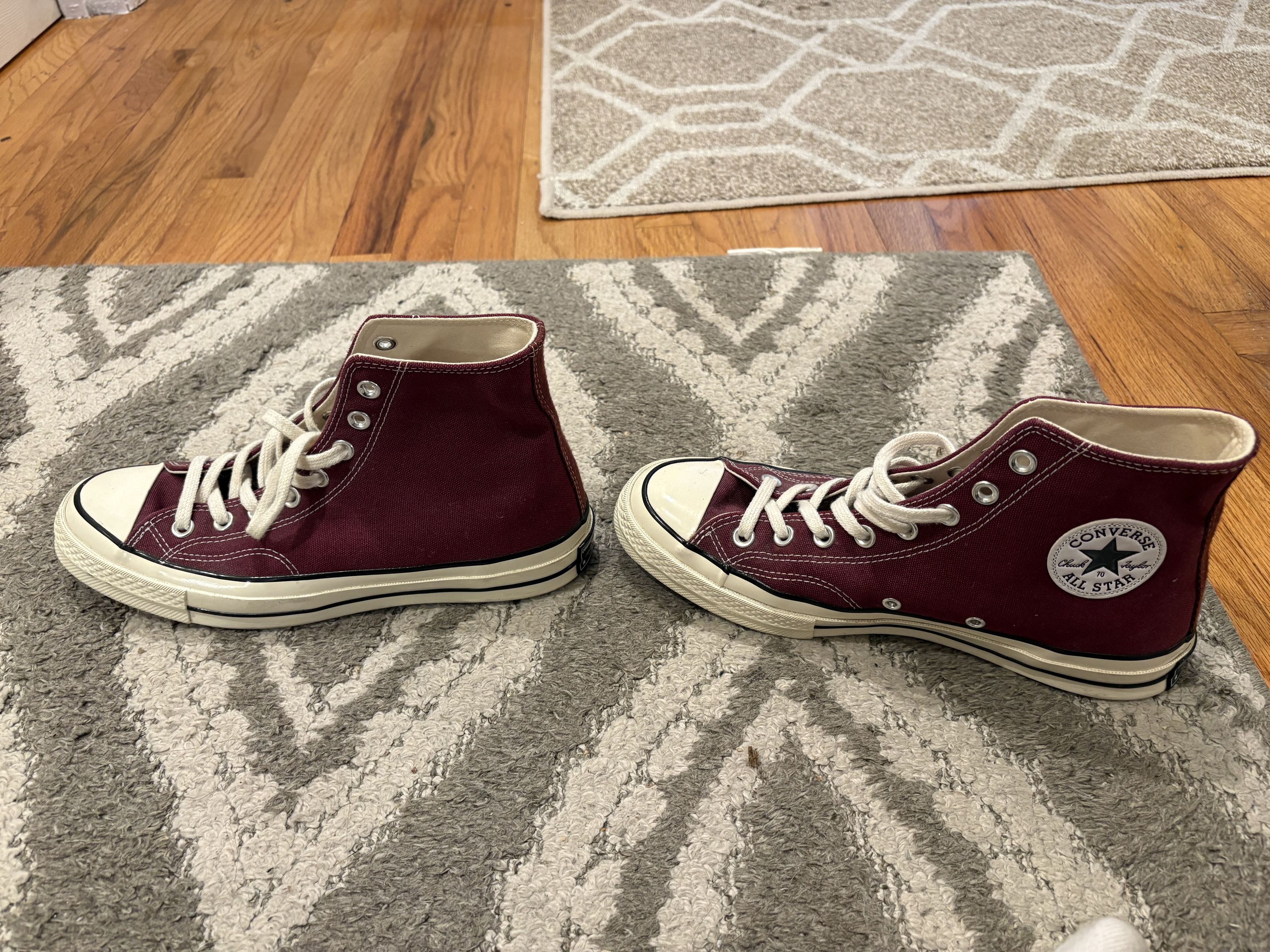 Converse Chuck Taylor All Star Canvas Hi Tops Size 8 Burgundy Size US 8 / EU 41 - 5 Thumbnail