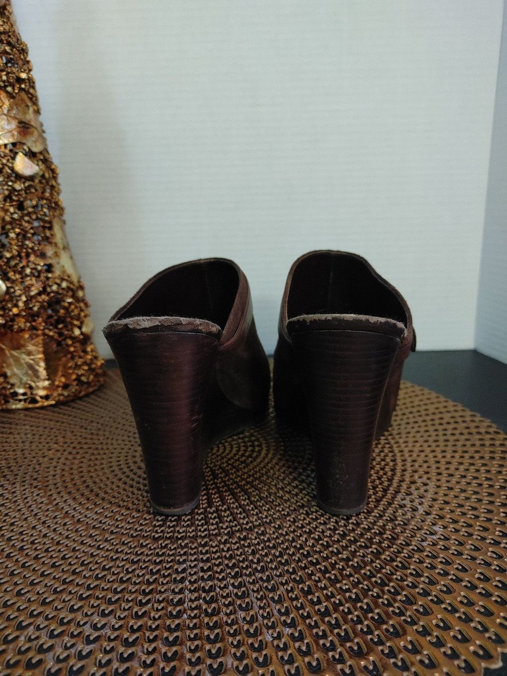Ralph Lauren Ralph Lauren Yeva Suede Wedges Size 9.5M Size US 9.5 / IT 39.5 - 4 Thumbnail