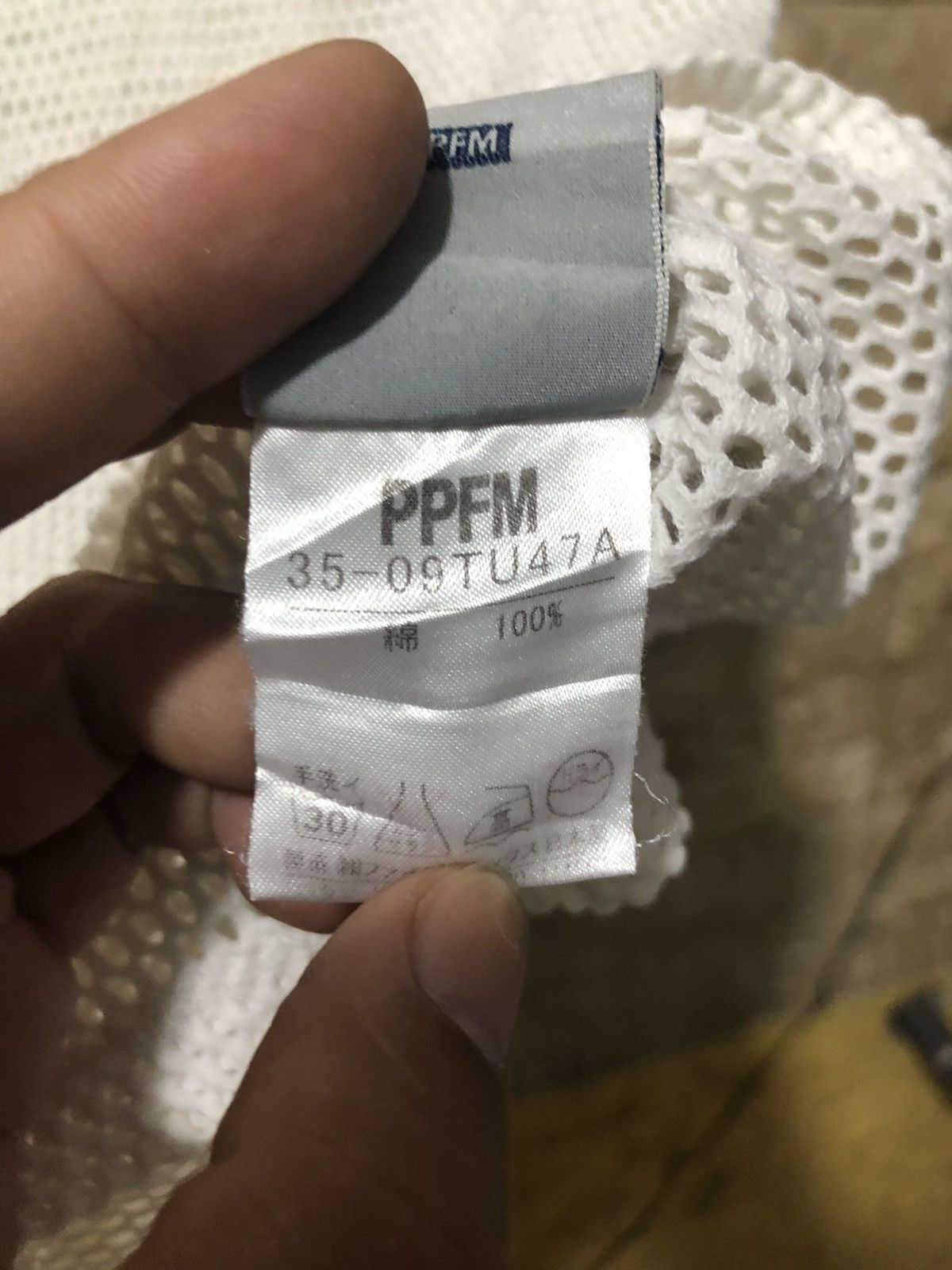 PPFM Vintage PPFM mesh Tanktop Size US M / EU 48-50 / 2 - 3 Thumbnail