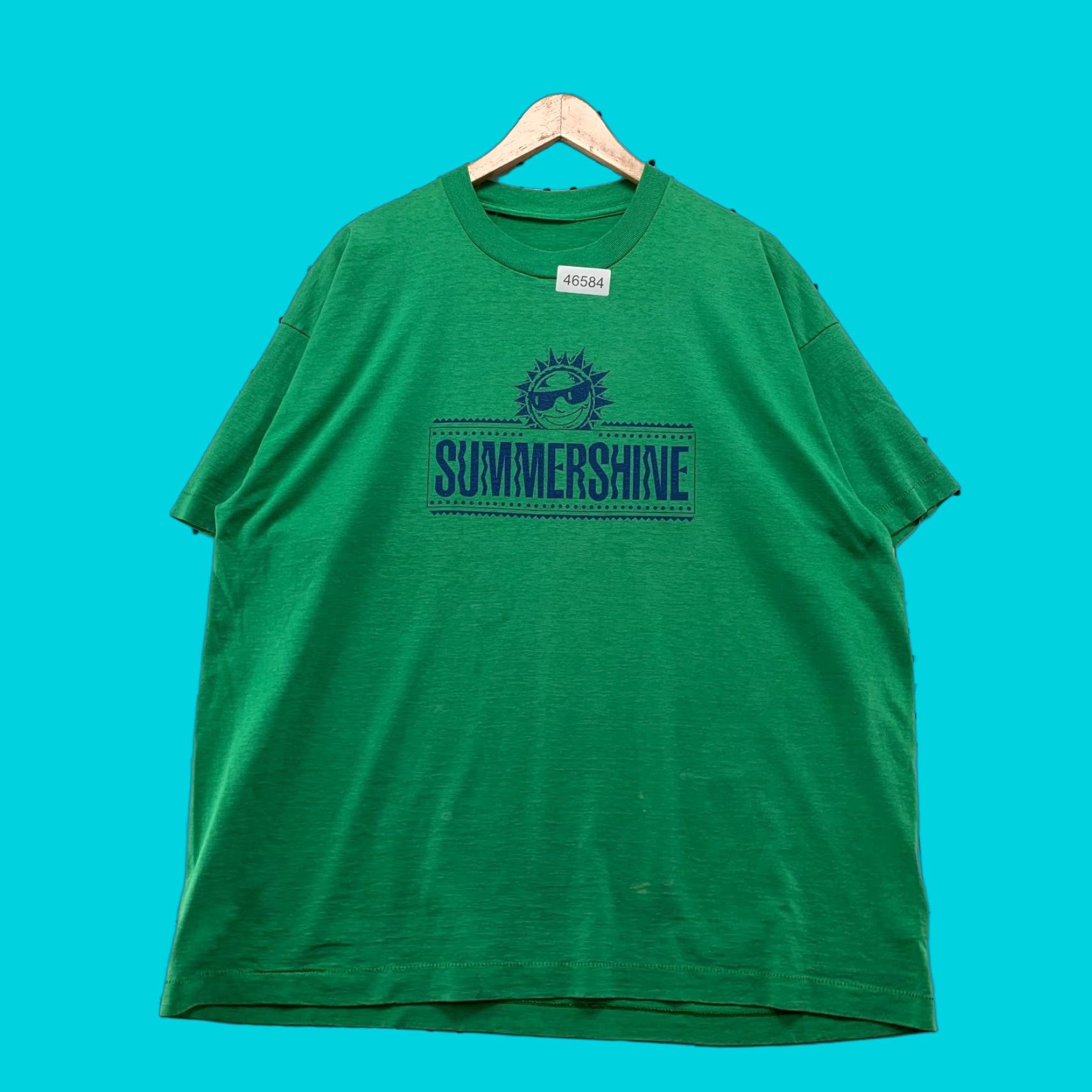 Vintage VINTAGE Shirt Mens XL Green Summer Shine Short Sleeve Made USA Shirt Mens XL Green Summer Shine Short Sleeve Vintage 80s 90s Size US XL / EU 56 / 4 - 1 Thumbnail