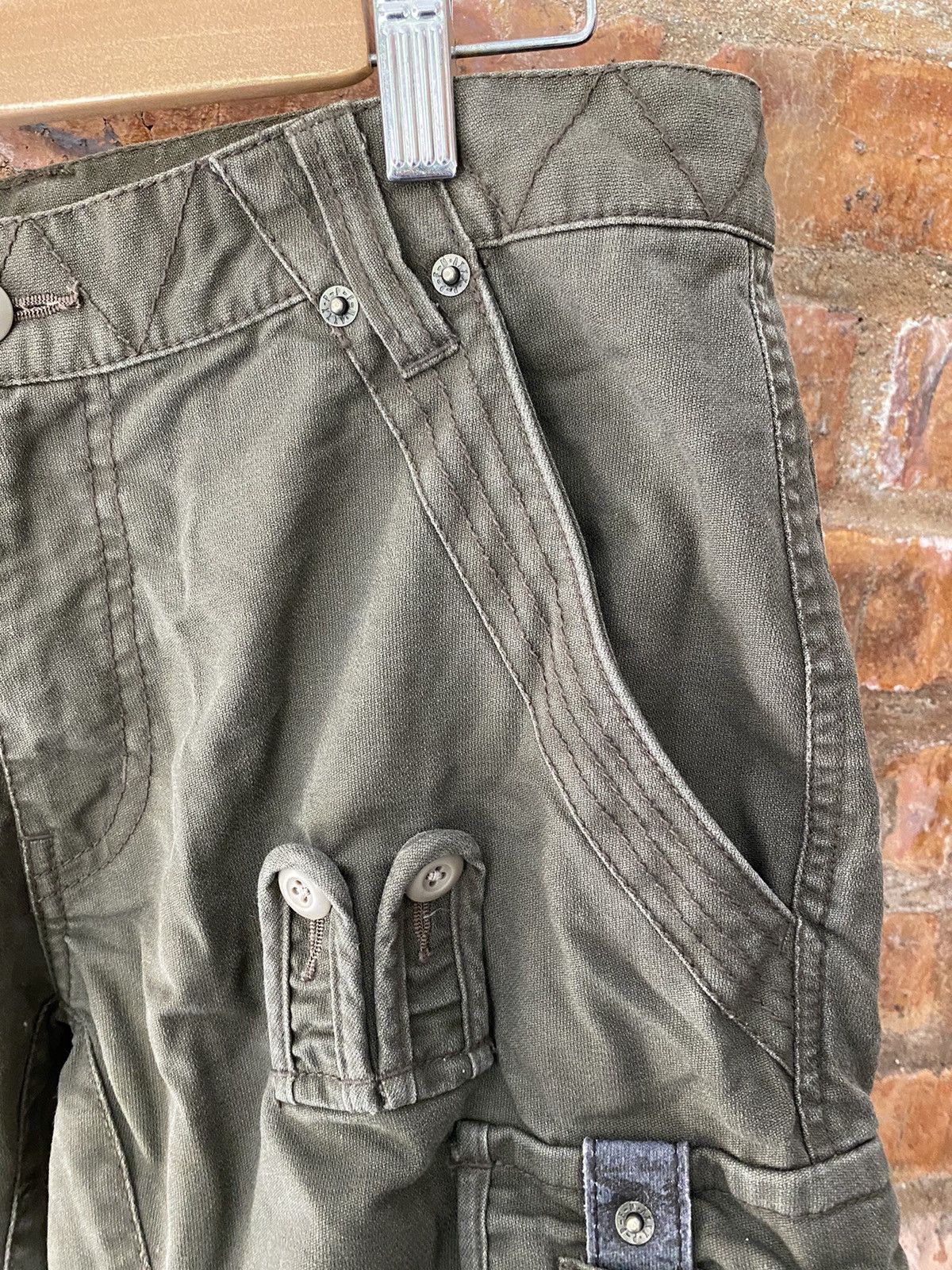 PPFM 2000s PPFM Bondage Multipocket tactical cargos Size US 31 - 12 Thumbnail
