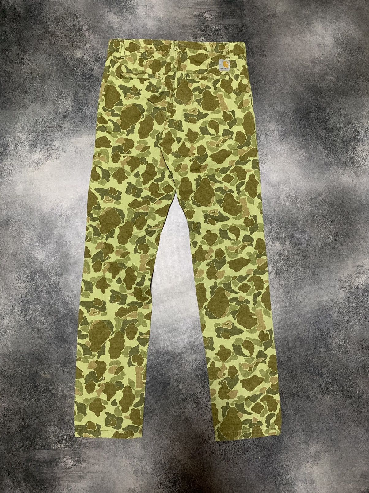 Carhartt × Carhartt Wip Carhartt WIP Sid Pant Hondo Camo Isle Slim Fit W26 L32 Size US 26 / EU 42 - 4 Thumbnail