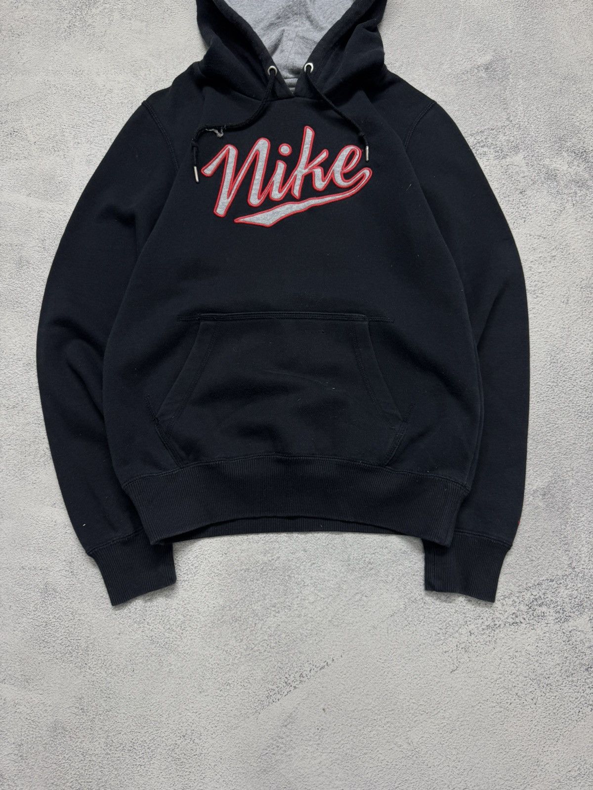 Nike Vintage Y2K Nike Big Swoosh Hoodie 00’s Size US S / EU 44-46 / 1 - 7 Thumbnail