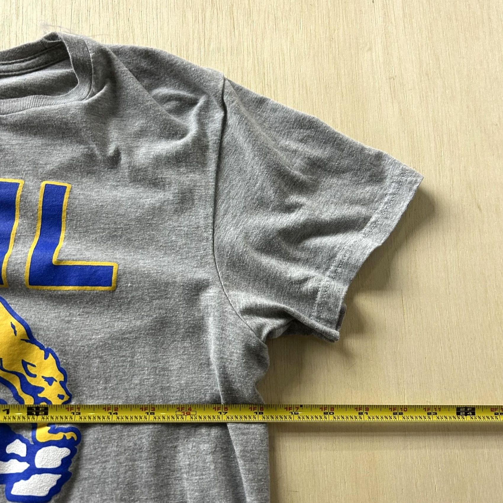 NCAA Pittsburgh University Pitt Panthers Shirt Mens Small Gray Tee Hail To Size US S / EU 44-46 / 1 - 5 Thumbnail