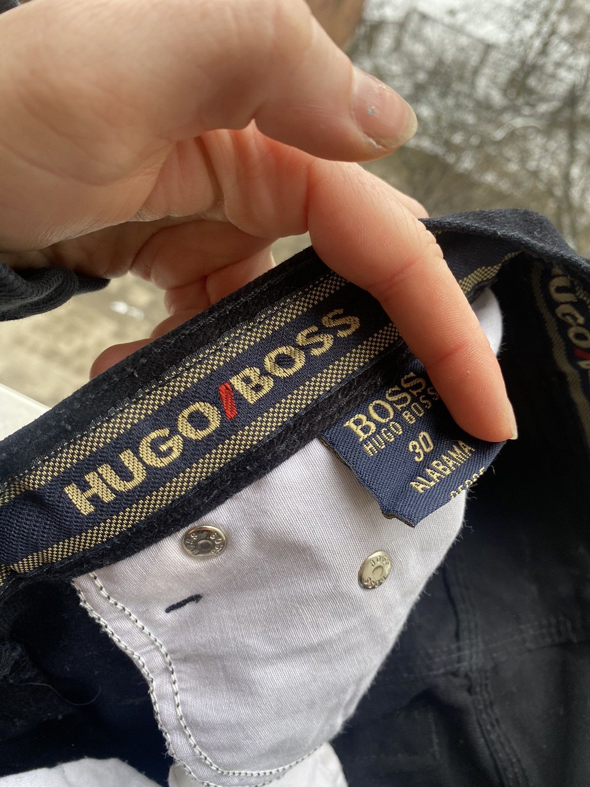 Hugo Boss Velvety type Hugo Boss pants size 30 Size 30" / US 8 / IT 44 - 14 Thumbnail